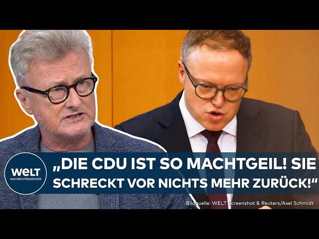 THÜRINGEN: Voigt wird Landeschef – "CDU ist so machtgeil – sie schreckt vor nichts mehr zurück"