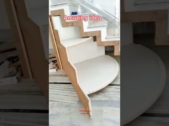 Staircase Under Foldable Storage