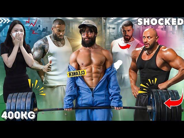 Cleaner ANATOLY Shocks BODYBUILDER in a GYM | Anatoly GYM PRANK 