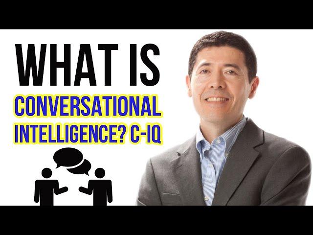 What is Conversational Intelligence? An Introduction to C-IQ  |  WITI Conference 2018