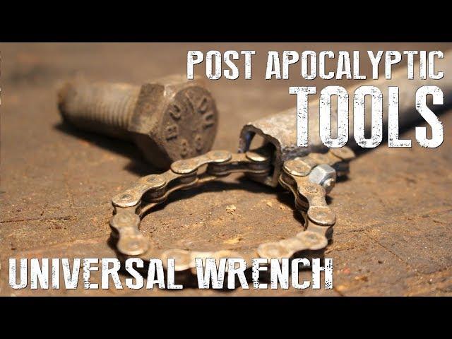 How To Build A Universal Wrench / Spanner - Post Apocalyptic Tools And Machines