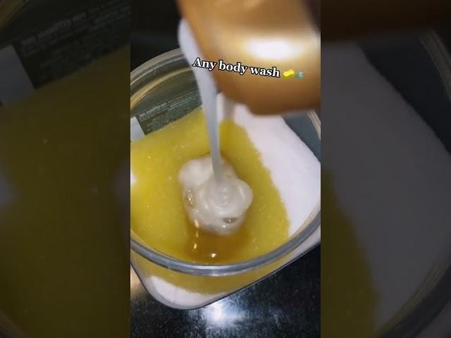 Home Made Sugar Scrub Tiktok bodiedthatbodycare