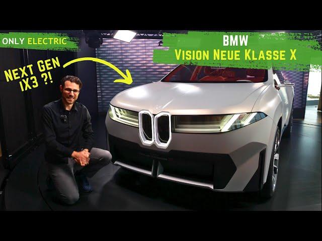 BMW Vision Neue Klasse X - A BMW iX3 from the Future !