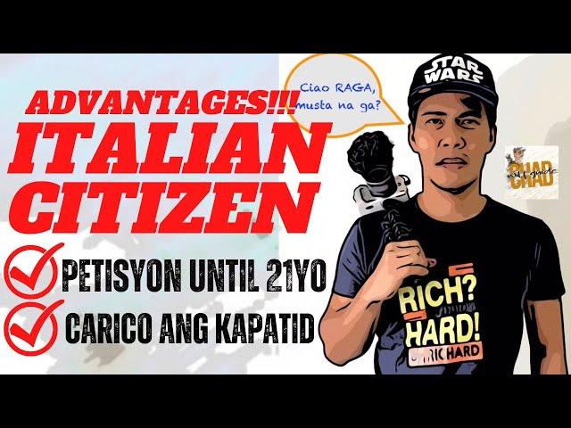 Iba't ibang advantages kapag ITALIAN Citizen ka na