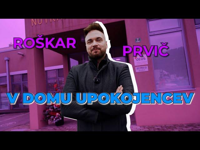 Roškar prvič V DOMU UPOKOJENCEV