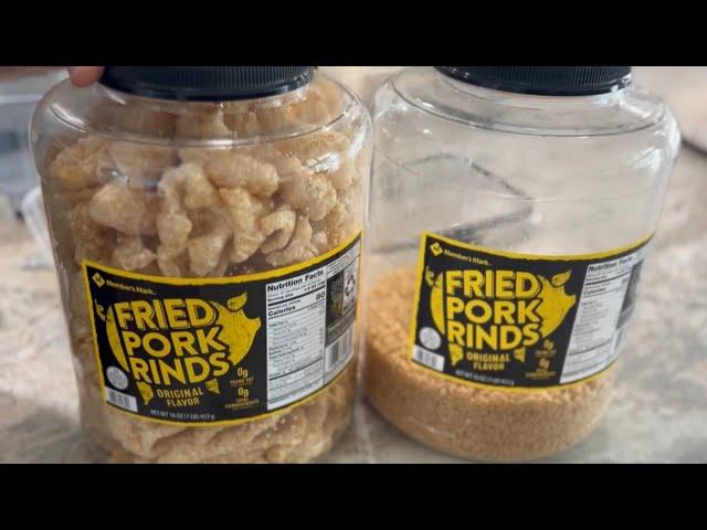 How to make your own Pork Rind Panko / Pork Panko Crumbs