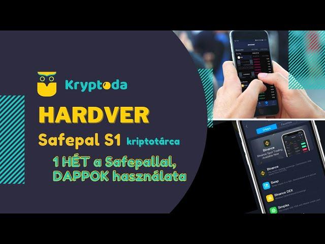 Egy hete a SafePal S1-gyel - Dappok használata - ki és beutalás - 1Inch Defi