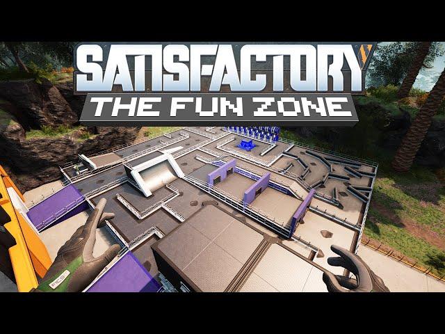 We Made A Fun Zone In Satisfactory