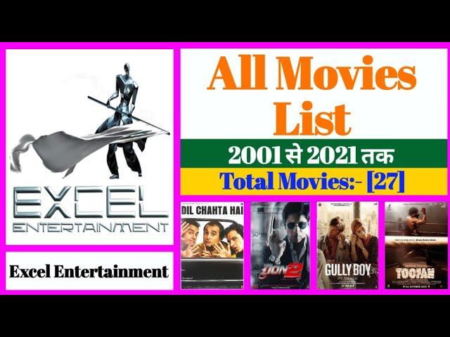 Excel Entertainment All Movies List || Stardust Movies List