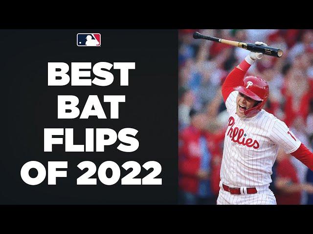 BEST bat flips of 2022!! (Yordan, Acuña, and more!!)