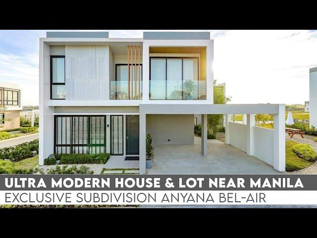 PARIS MODEL | ULTRA MODERN HOUSE & LOT NEAR MANILA | EXCLUSIVE VILLAGE ANYANA BEL AIR HOUSE TOUR 12