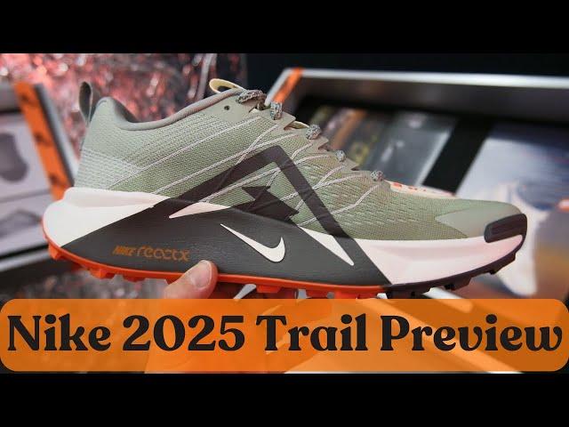 Nike 2025 Trail Preview From The Running Event!  Wildhorse 10, Kiger 10, And...Vomero 18??