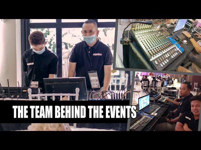 THE TECHNICAL TEAM BEHIND EVERY SUCCESSFUL EVENT