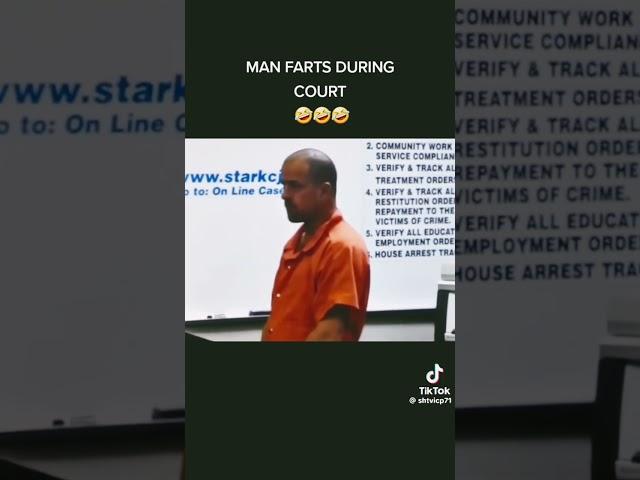 Man Farts During Court | Funny Court Moments