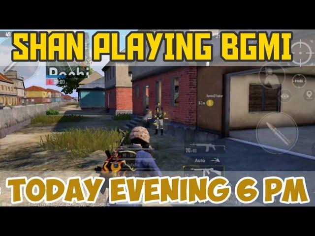 Battle ground Mobile India gameplay , SHAN playing BGMI , Shan gaming Tamil