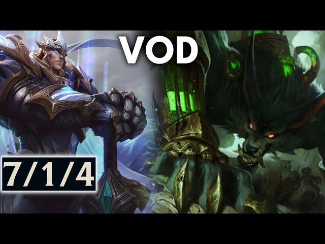 Garen vs Warwick - high elo SoloQ patch 14.17 - Erislash VODs