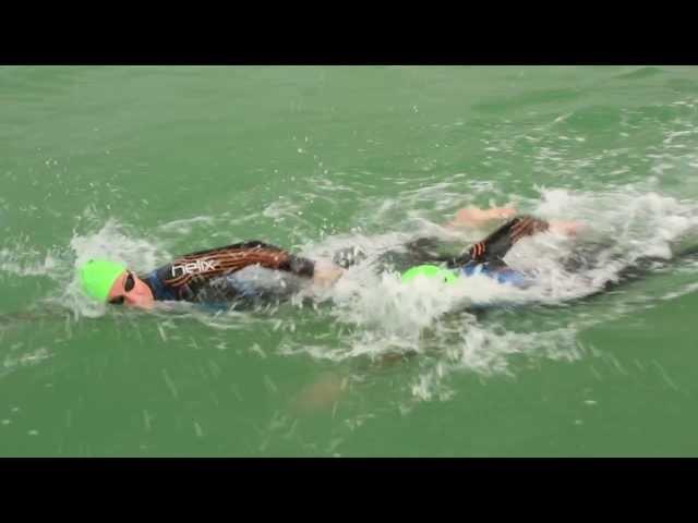 Open Water Swim Drafting Tips - Triathlon