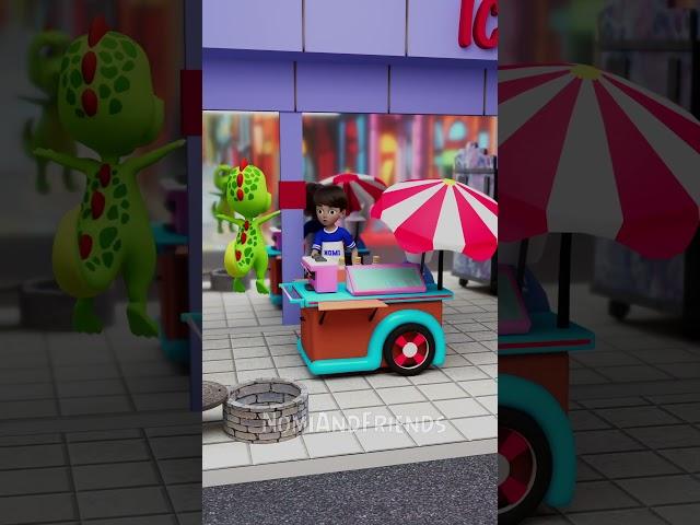 Who Took My Ice Cream?! ️#funny #shorts #loop