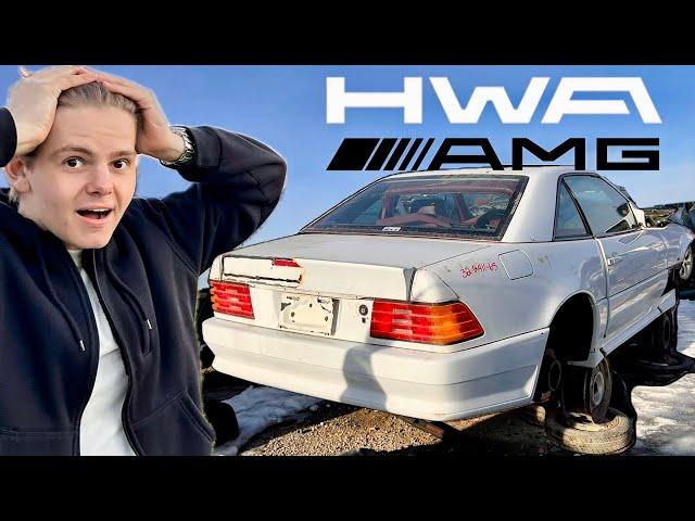 Saving A RARE AMG Bodykit From The Junkyard