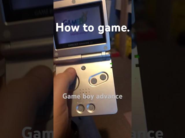 How to game #joke #gameboyadvancesp #xbox