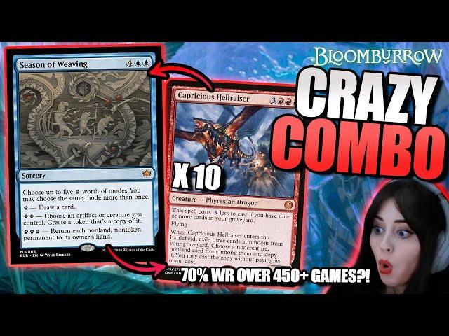 This INSANE NEW Combo Deck is taking Standard by STORM!MTG Arena