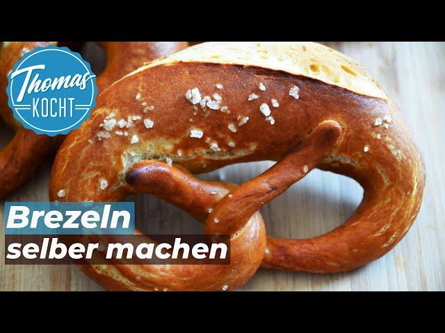 Brezeln selber machen - in nur 2 Stunden die besten Brezeln backen