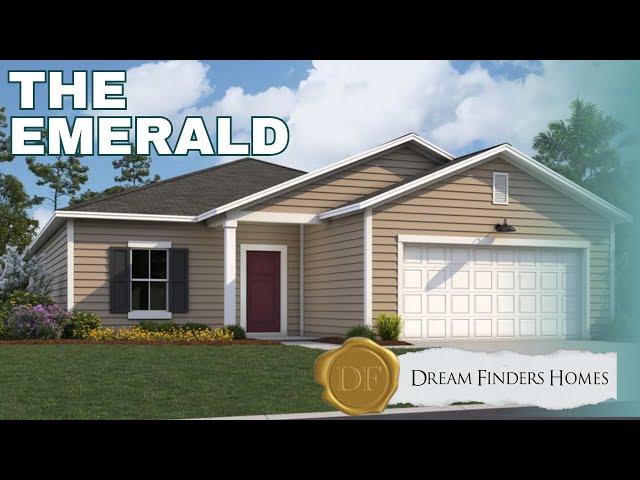 Savannah GA New Construction Homes | Check Out The Emerald Floor Plan By Dream Finders Homes!