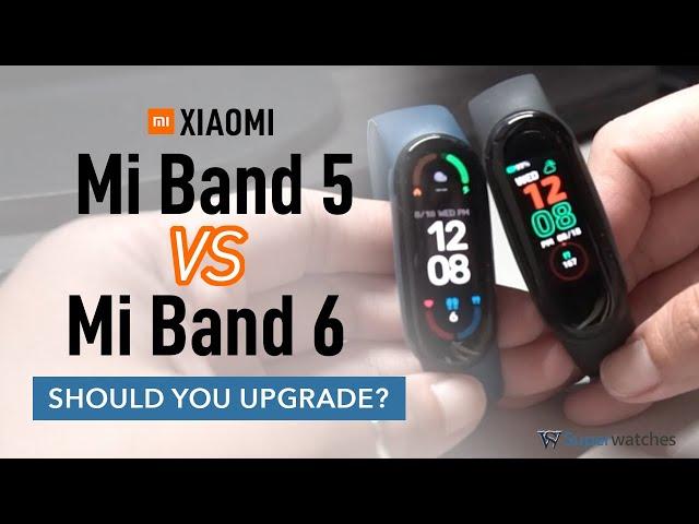 Mi Band 6 vs Mi Band 5