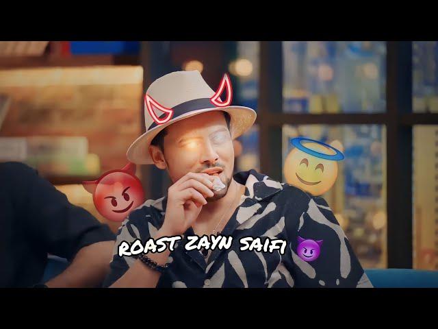 ROAST  ZAYN SAIFI | ROUND 2 HELL EDITE R2H \ STATUS | Round2hell Attitude Status...