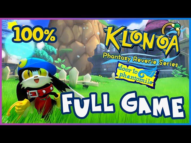 Klonoa Phantasy Reverie 100% FULL GAME ~ Door to Phantomile ~ Longplay (PS4, PS5)