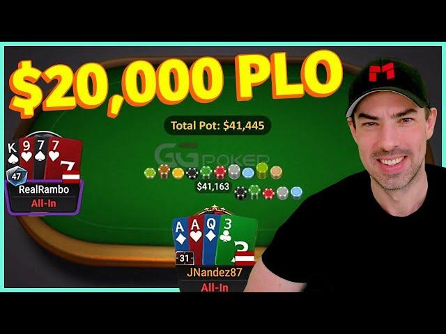 $20,000 6-max PLO Cash Game Highlights