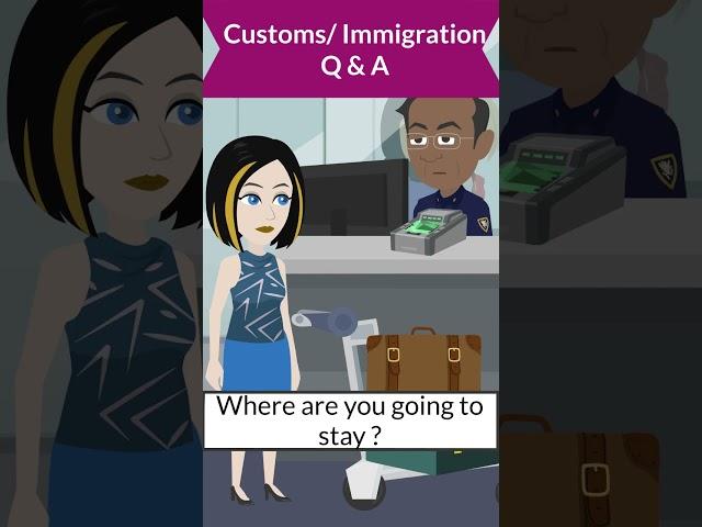 Immigration English conversation | #shorts #learnenglish
