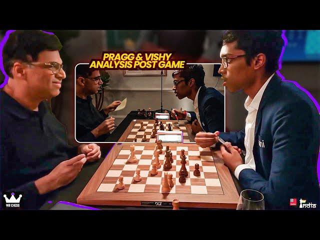 You cannot spell Praggnanandhaa without Anand | Vishy vs Pragg | WR Chess 2024