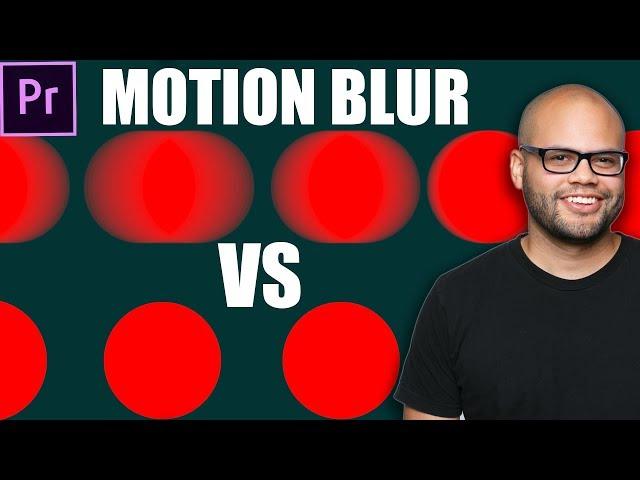 How To Add Motion Blur in Premiere Pro CC without After Effects