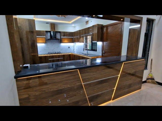 Modular Kitchen Design | Worktop, Cabinet Complete Kitchen Organization With Details| Ab interior