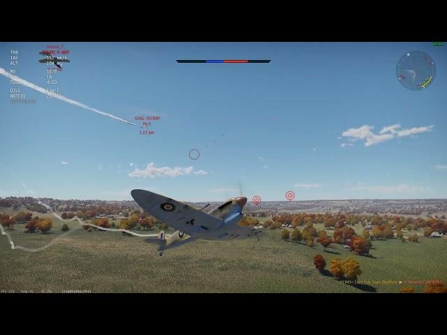 War Thunder | Spit Mk Vb Trop Down to the Wire