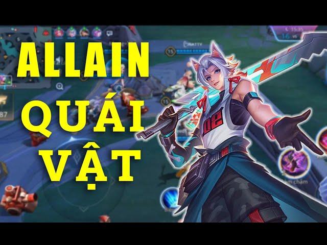 Allain game play. Arena of Valor. Allain Full Giáp Siêu Trâu.