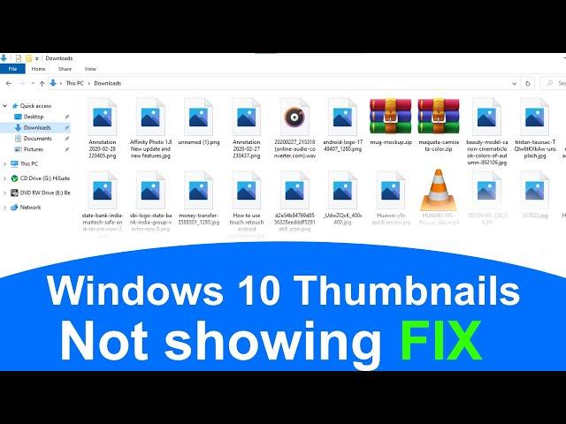 Why not show images and videos thumbnails in windows 10 || windows preview not working fix