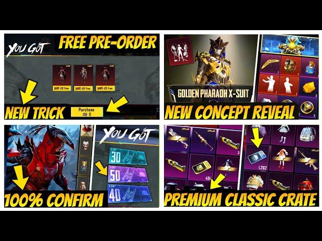 100% FREE X-suit Pre Order Trick | New Xsuit Release Date | Premium crate & Classic Crate 3.7 Update