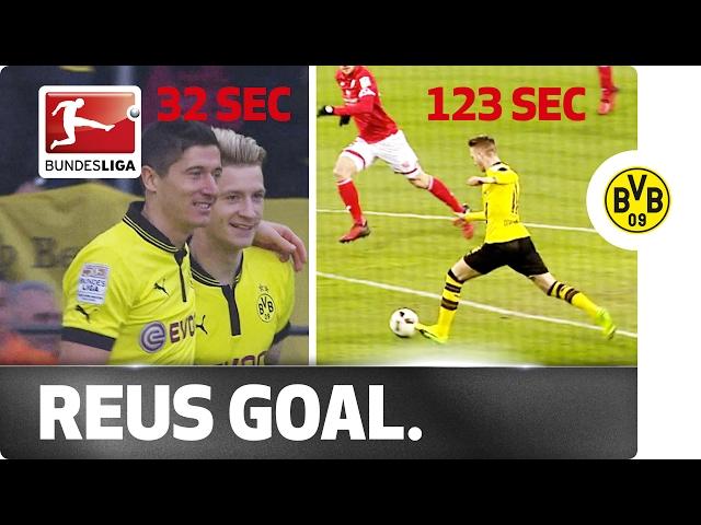 Lightning Strikes Twice - Rocket Reus Scores Another Early Goal Against Mainz