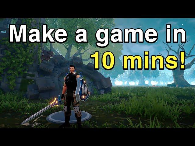 How to Make a Game in 10 Minutes (and then publish it)