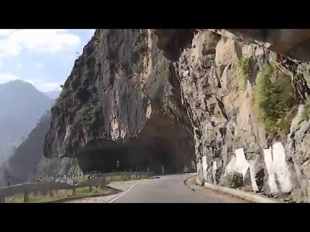 Driving in Scary Hindusthan Tibet Highway