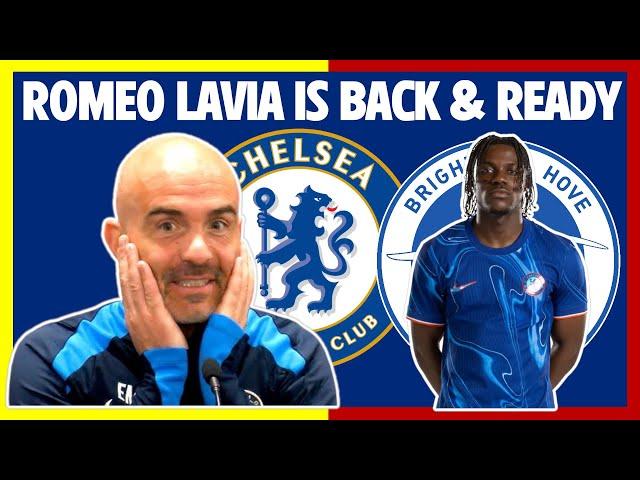 Lavia is BACK! Maresca Press Conference | Chelsea vs Brighton | Premier League Matchweek 6