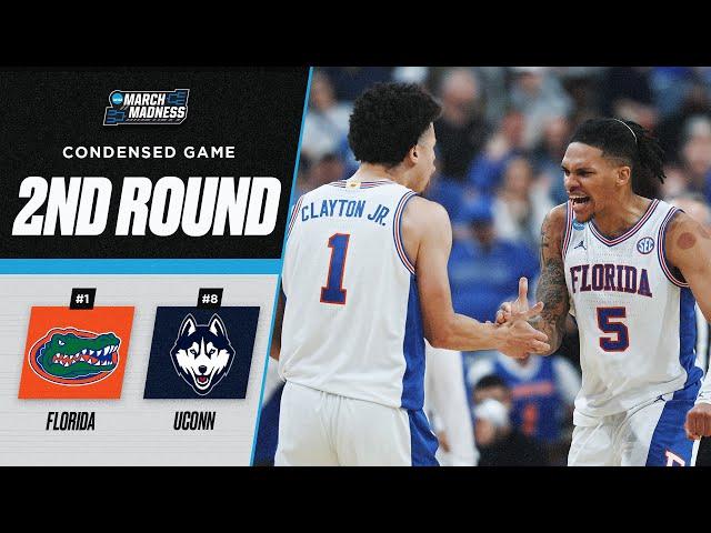Florida vs. UConn - Second round NCAA tournament extended highlights