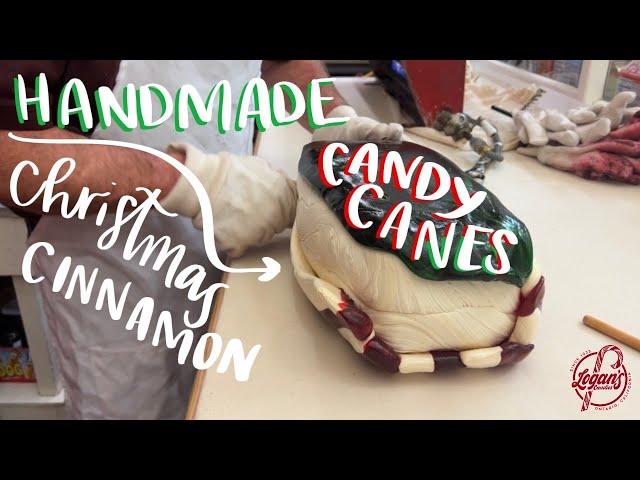 Handmade Christmas Candy Canes Trust the Process // Logan's Candies