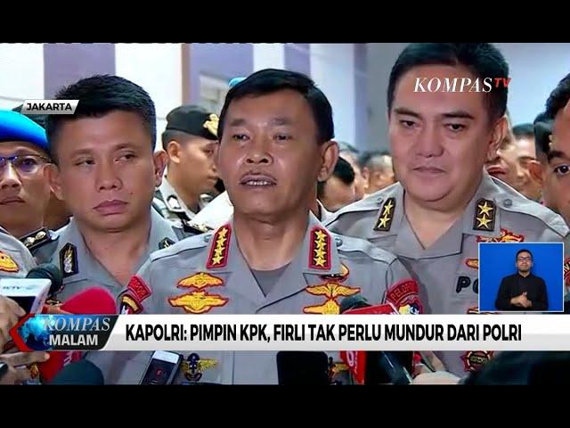 Kapolri: Pimpin KPK, Firli Tak Perlu Mundur dari Polri