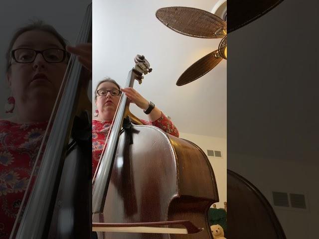 Double Bass Day 2 Catalan Folk Song: The Birds #bass #bassmusic #doublebass #doublebassist