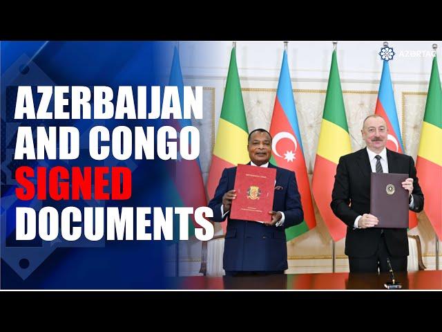 Azerbaijan, Republic of the Congo signed documents