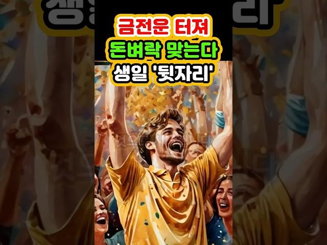 금전운 터져 돈벼락 맞는 생일 뒷자리 행운의 숫자#재물운 #로또 #오늘의운세 #띠별운세 #금전운 #2월운세 #조상복 #말년운