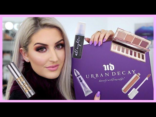 TESTING OUT URBAN DECAY MAKEUP | HANNAH SCHRODER